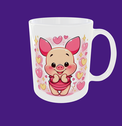 Mug Piglet Corazones