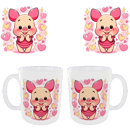 Mug Piglet Corazones